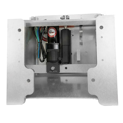 Bob's Machine 14-Inch Setback Action Series Hydraulic Jack Plate, Silver, Part 100-114001-NOPC-NOSPN-NG