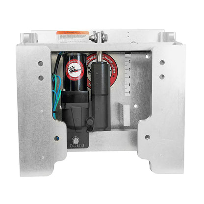 Bob's Machine 6-Inch Extreme Gen 3 Action Series Jack Plate, Silver, Part 100-606005-NOPC-NOSPN-NG