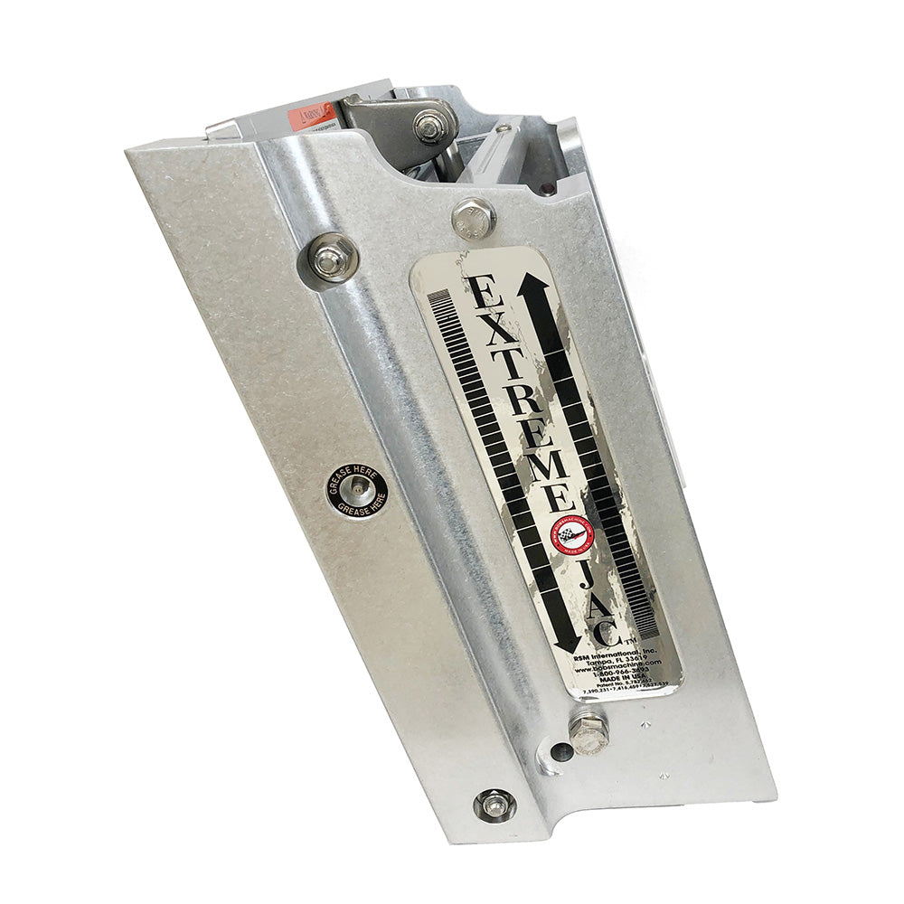 Bob's Machine 6-Inch Extreme Gen 3 Action Series Jack Plate, Silver, Part 100-606005-NOPC-NOSPN-NG