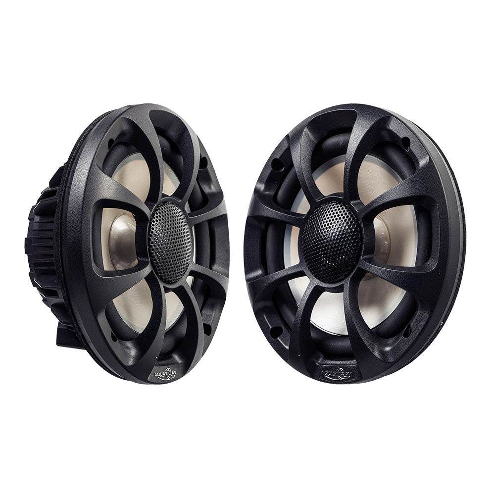 Aquatic AV PX652 PRO Sport 6.5-Inch RGB Marine Speakers, Black