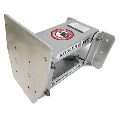 Bob's Machine Kicker Jac Hydraulic Jack Plate for Up to 40 HP 4-Stroke Motors, Silver - 100-300000-NOPC