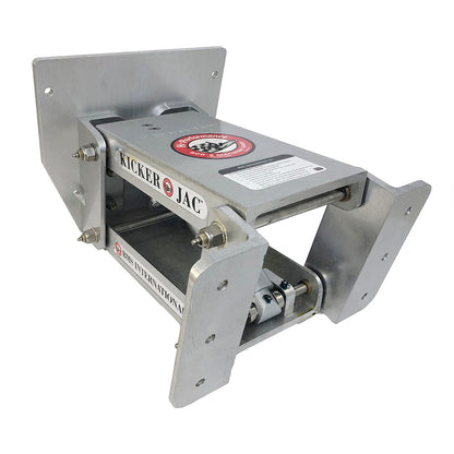 Bob's Machine Kicker Jac Hydraulic Jack Plate for Up to 40 HP 4-Stroke Motors, Silver - 100-300000-NOPC