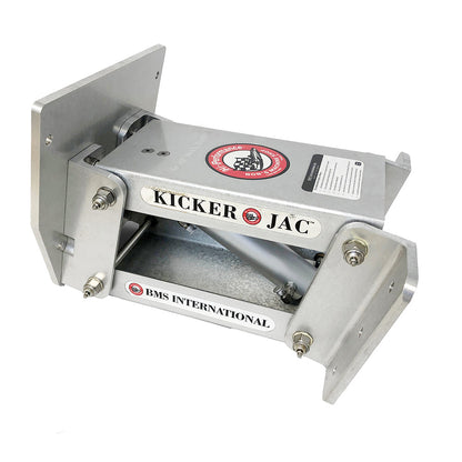 Bob's Machine Kicker Jac Hydraulic Jack Plate for Up to 40 HP 4-Stroke Motors, Silver - 100-300000-NOPC
