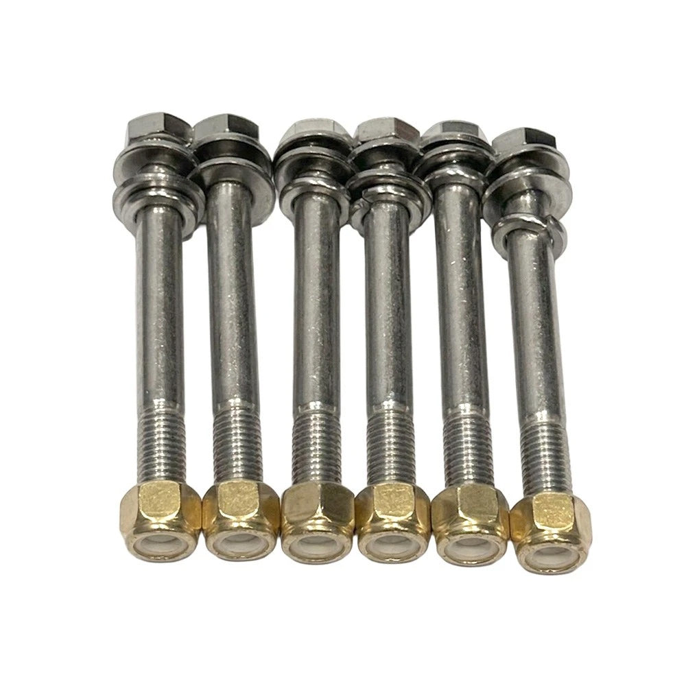 Bob's Machine Transom/Engine 8-Inch Bolt Kit, Set of 6, Part 110-114008