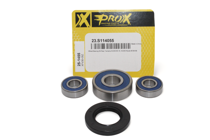 PROX Rear Wheel Bearing Set for Yamaha XV250 (1995-2014) - Part Number 23.S114055