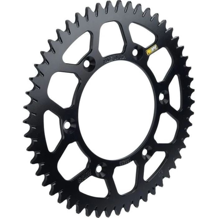 PROX Alloy Rear Sprocket TM MX EN 52T - Durable Motorcycle Chain Drive Component