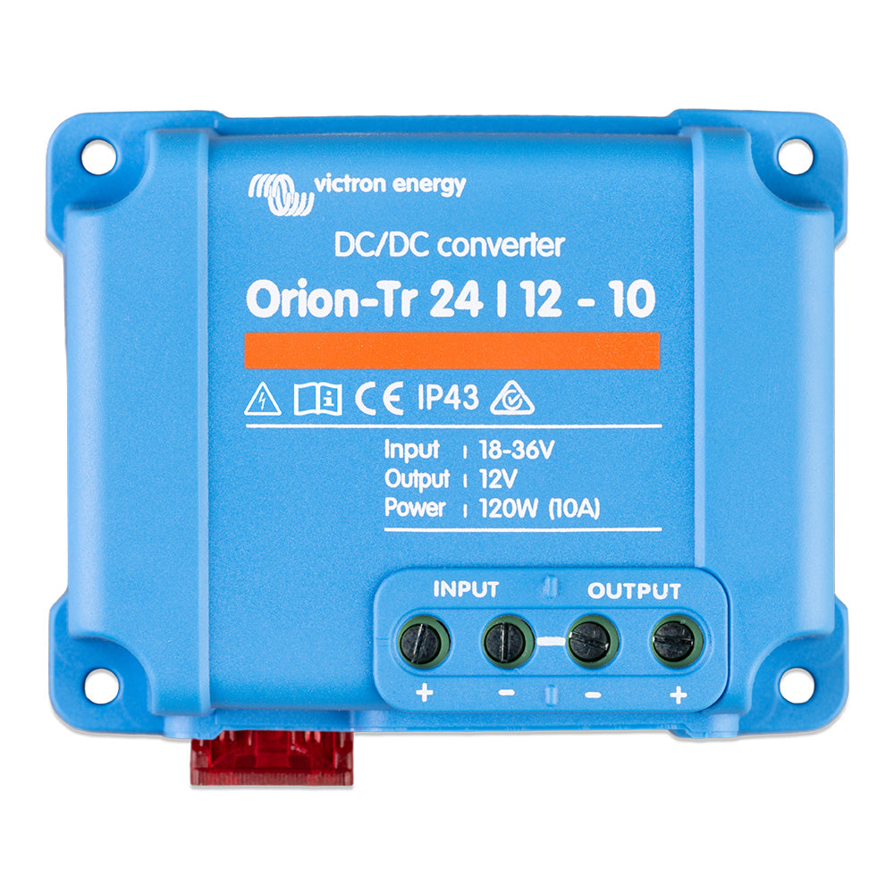 Victron Energy Orion-TR 24/12-10 120W Non-Isolated DC-DC Converter, Part ORI241210200