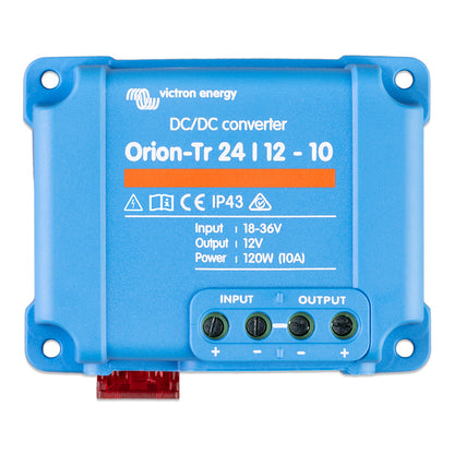 Victron Energy Orion-TR 24/12-10 120W Non-Isolated DC-DC Converter, Part ORI241210200
