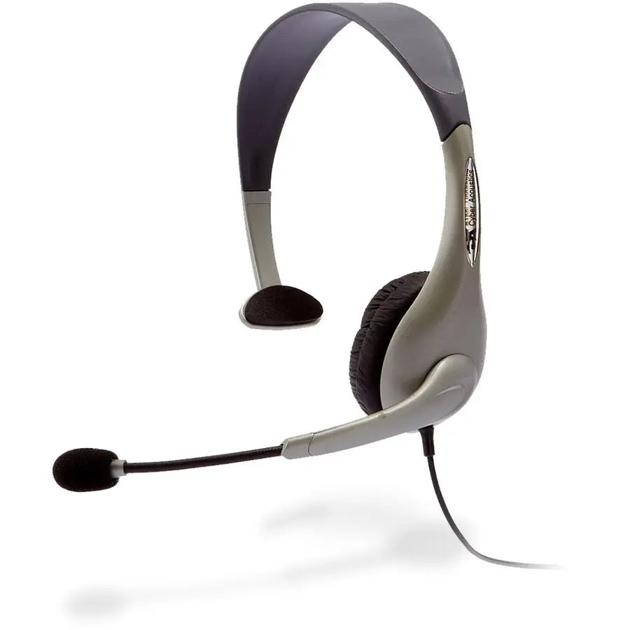 Cyber Acoustics AC-840 USB Mono Headset for Comfortable VoIP Communication