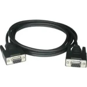 C2G 10ft DB9 Female to Female Null Modem Cable - Black by Legrand Group