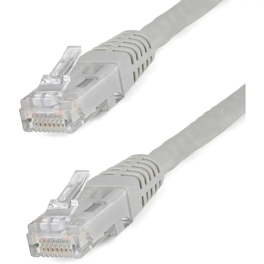 StarTech.com 20ft Gray Cat6 Ethernet Patch Cable - Gigabit Network Connection with PoE Support by StarTech.com