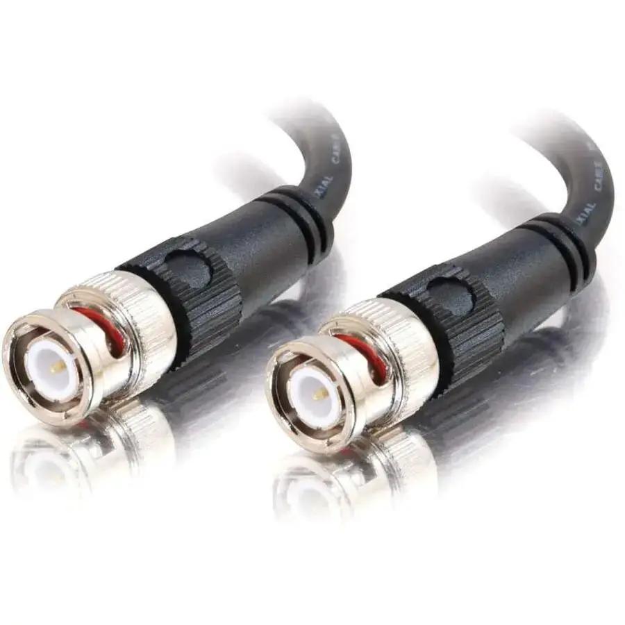 C2G 25ft RG59 Coax Patch BNC Cable - 75 Ohm - 22 AWG - M/M by Legrand Group