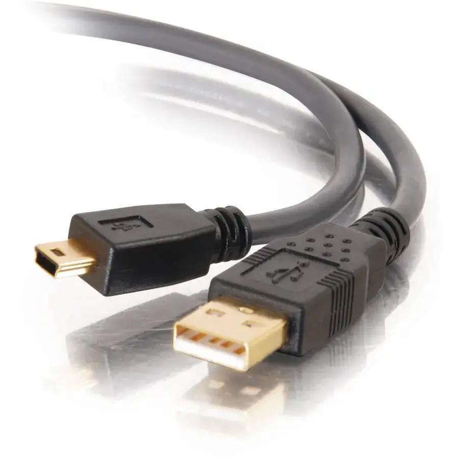 C2G Ultima Series 6.6ft USB A to Mini B Cable for High-Speed Data Transfer by Legrand Group