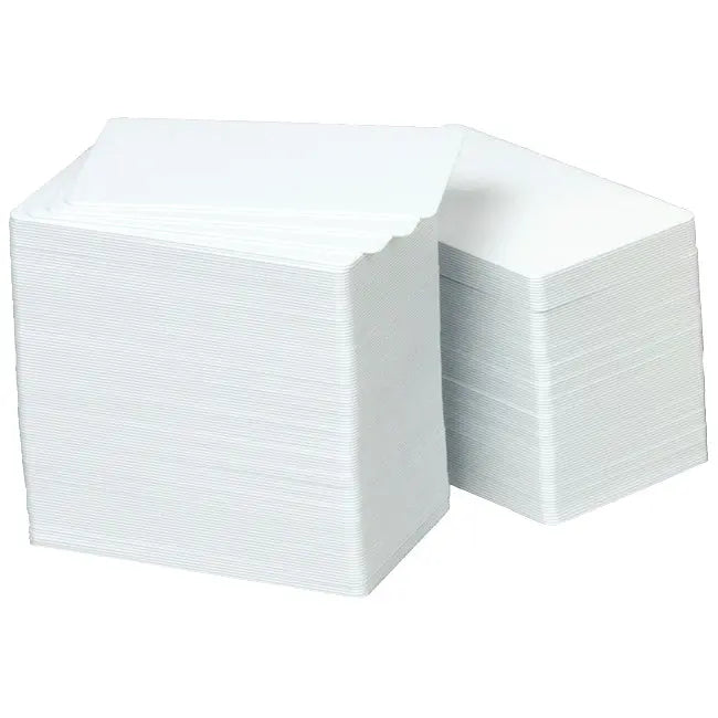 Zebra Premier Plus White PVC ID Cards - 100 Pack