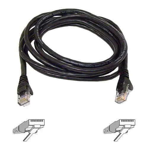Belkin Cat6 UTP Patch Cable - 7 ft High-Speed Ethernet Network Cable for Gigabit and VoIP Applications