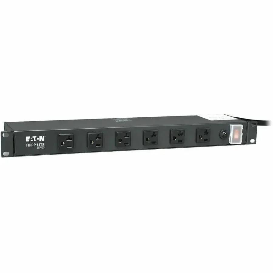 Tripp Lite RS-1215-20T 1U Rack-Mount Power Strip with 12 Outlets and 20A Capacity by Eaton Corporation
