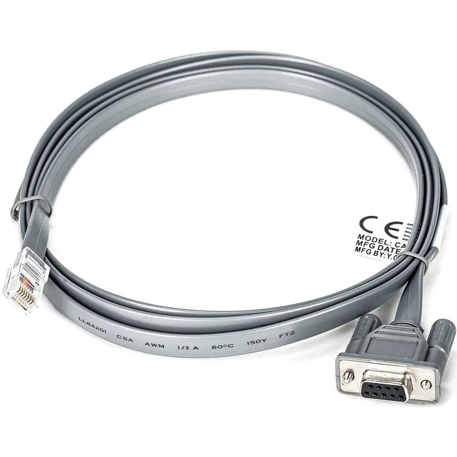 Vertiv AVOCENT CAB0036 Crossover Network Cable - 6 ft. RJ-45 to DB-9 Connection