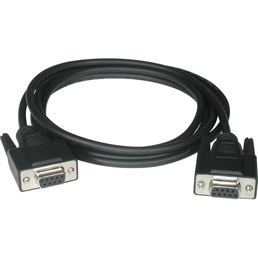 C2G 15ft DB9 Null Modem Cable by Legrand Group - Black, Model 52040