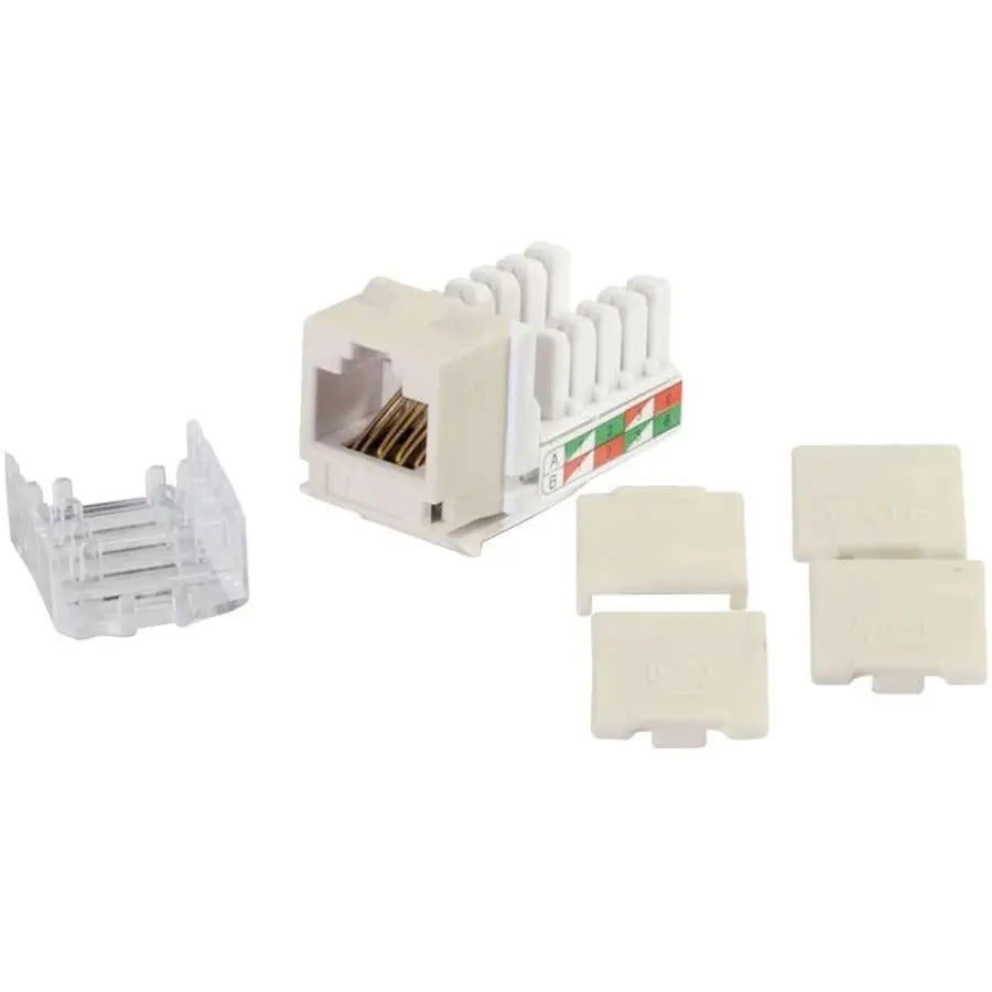 Legrand Group C2G Cat 6 Keystone Jack Ivory for Network Installations
