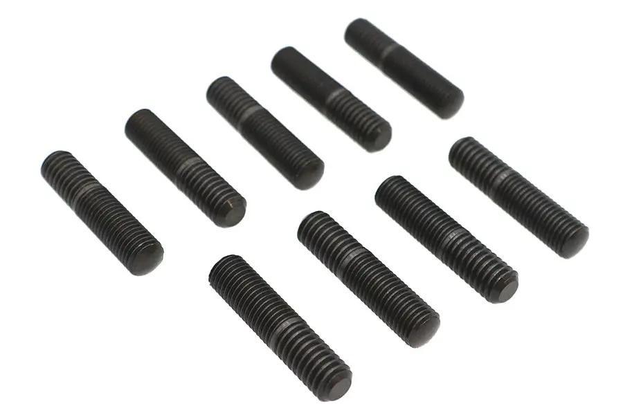 Colony Transmission Kick Starter Cover Stud Set Parkerized – Fits 1941-1984 Harley Davidson FL and FX Models by Colony