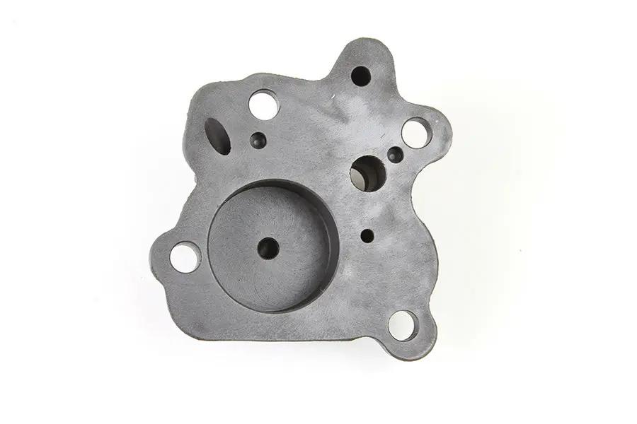 Motorshop Parkerized Oil Pump Cover for Harley Davidson Knucklehead and Flathead Models by Motorshop