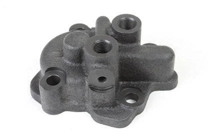 Motorshop Parkerized Oil Pump Cover for Harley Davidson Knucklehead and Flathead Models by Motorshop