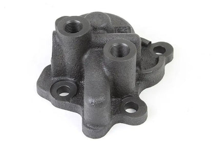 Motorshop Parkerized Oil Pump Cover for Harley Davidson Knucklehead and Flathead Models by Motorshop