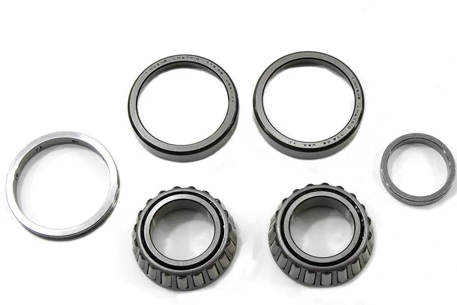 Timken LM67048-90018 Left Crankcase Main Bearing Set for Harley Davidson FL by Timken