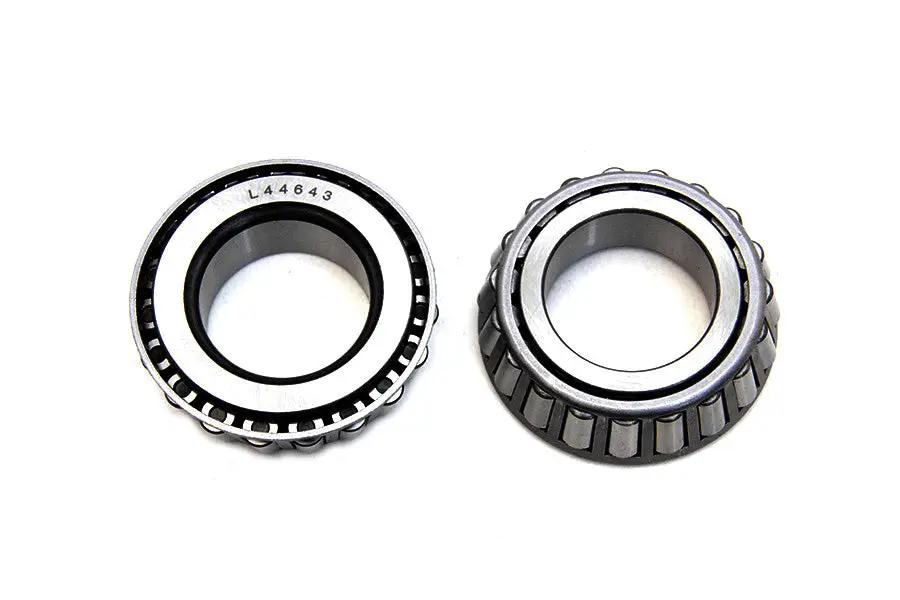 Motorshop Fork Neck Cup Bearing Set for Harley Davidson - 1 Inch Inner Diameter Bearings (Pair) by Motorshop