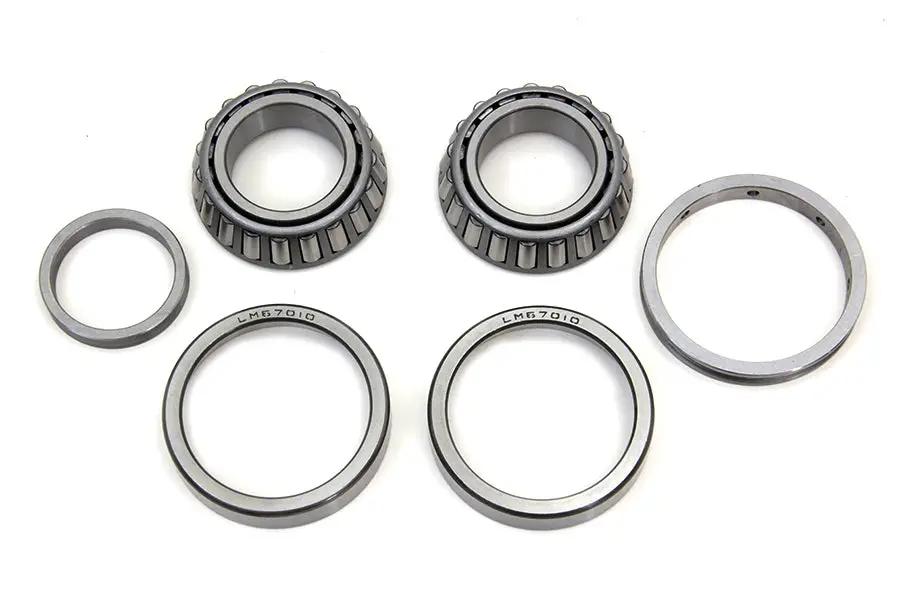 Motorshop Left Crankcase Main Bearing Set for Harley Davidson FL 1955-1964 by Motorshop