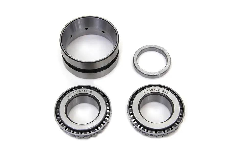 Motorshop Left Crankcase Main Bearing Set for Harley Davidson XL (1957-1966) by Motorshop