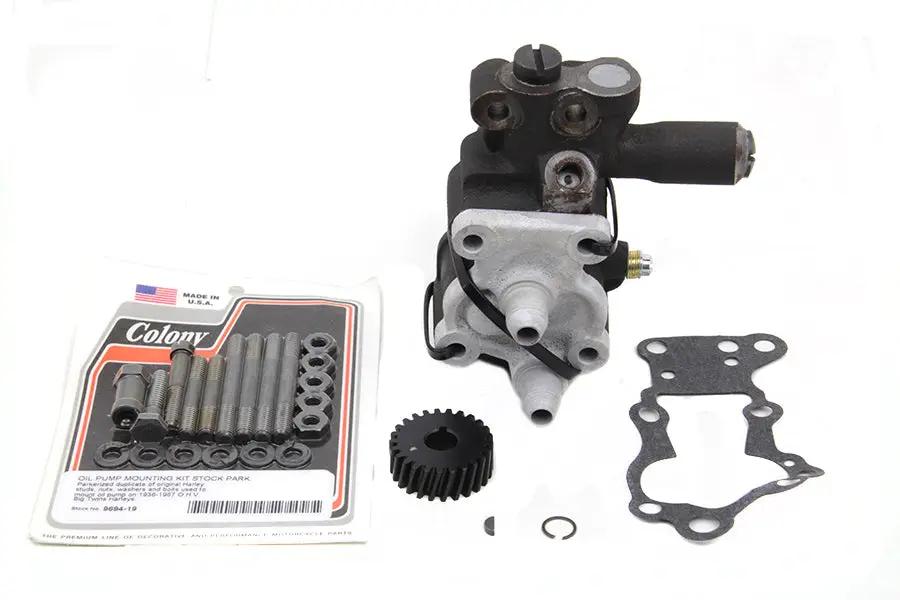 Motorshop Knucklehead Oil Pump Assembly Kit for Harley Davidson EL Models by Motorshop