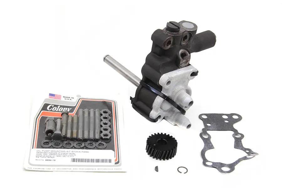 Motorshop Knucklehead Oil Pump Assembly Kit for Harley Davidson EL Models by Motorshop