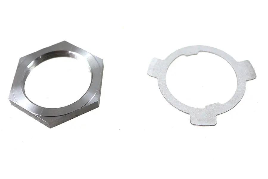 Motorshop Main Drive Gear Sprocket Nut and Lock Tab Kit for Harley Davidson FL Models by Motorshop