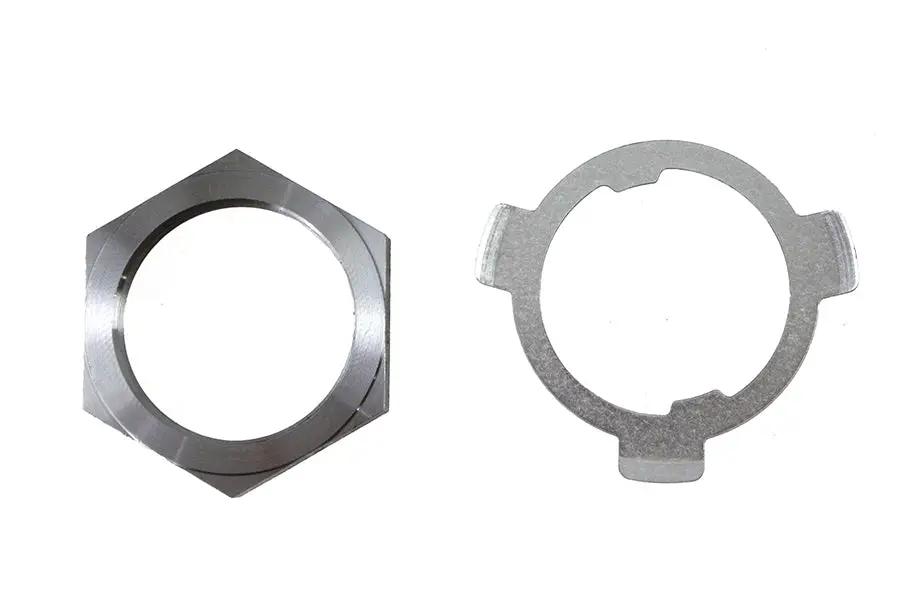 Motorshop Main Drive Gear Sprocket Nut and Lock Tab Kit for Harley Davidson FL Models by Motorshop