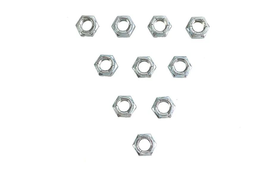 Motorshop A-7727 Flexloc Nut for Rocker Arm Stud - Cadmium Plated 5/16-24 Thread by Motorshop