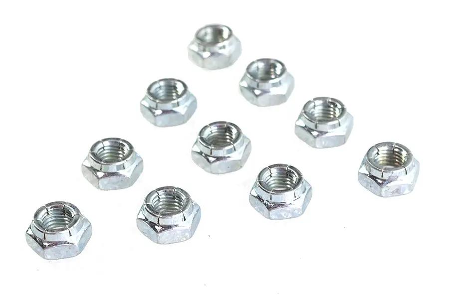 Motorshop A-7727 Flexloc Nut for Rocker Arm Stud - Cadmium Plated 5/16-24 Thread by Motorshop