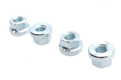 V-Twin Exhaust Stud Flange Nut Zinc - Pack of 4 for Harley Davidson Models by V-Twin