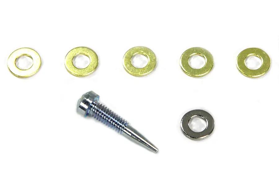 Motorshop Replica Oil Pump Adjuster Screw Kit for Harley Davidson VL and EL Models by Motorshop