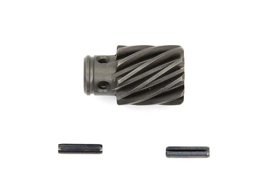 Motorshop 33-4208 Timer Gear with Pin for Harley Davidson EL Models by Motorshop