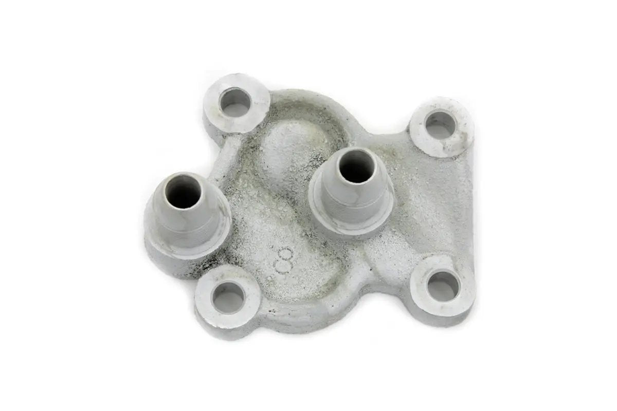 Motorshop Cadmium Plated Replica Oil Pump Cover for Harley Davidson EL Models by Motorshop