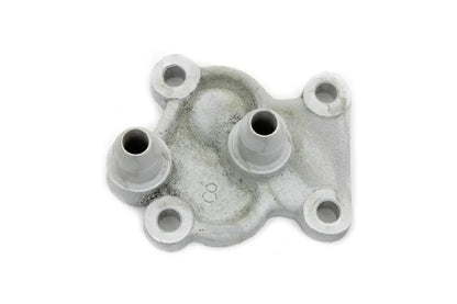 Motorshop Cadmium Plated Replica Oil Pump Cover for Harley Davidson EL Models by Motorshop
