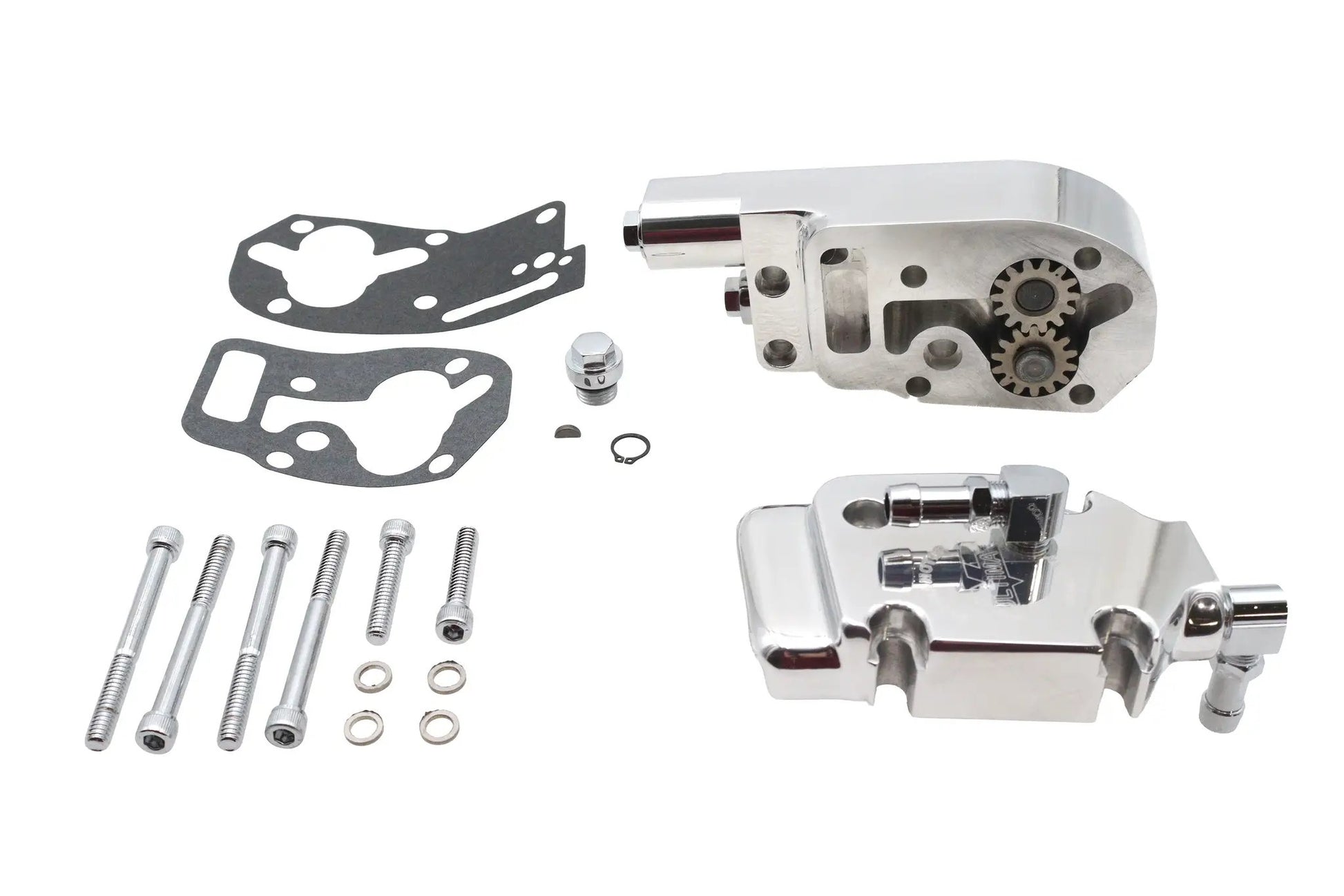 Ultima Oil Pump Assembly Polished for Harley Davidson - Part #98-516 by Ultima