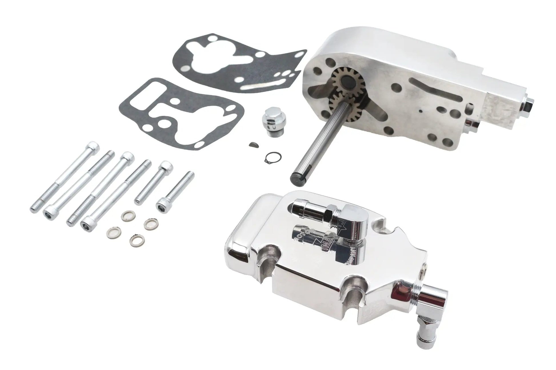 Ultima Oil Pump Assembly Polished for Harley Davidson - Part #98-516 by Ultima