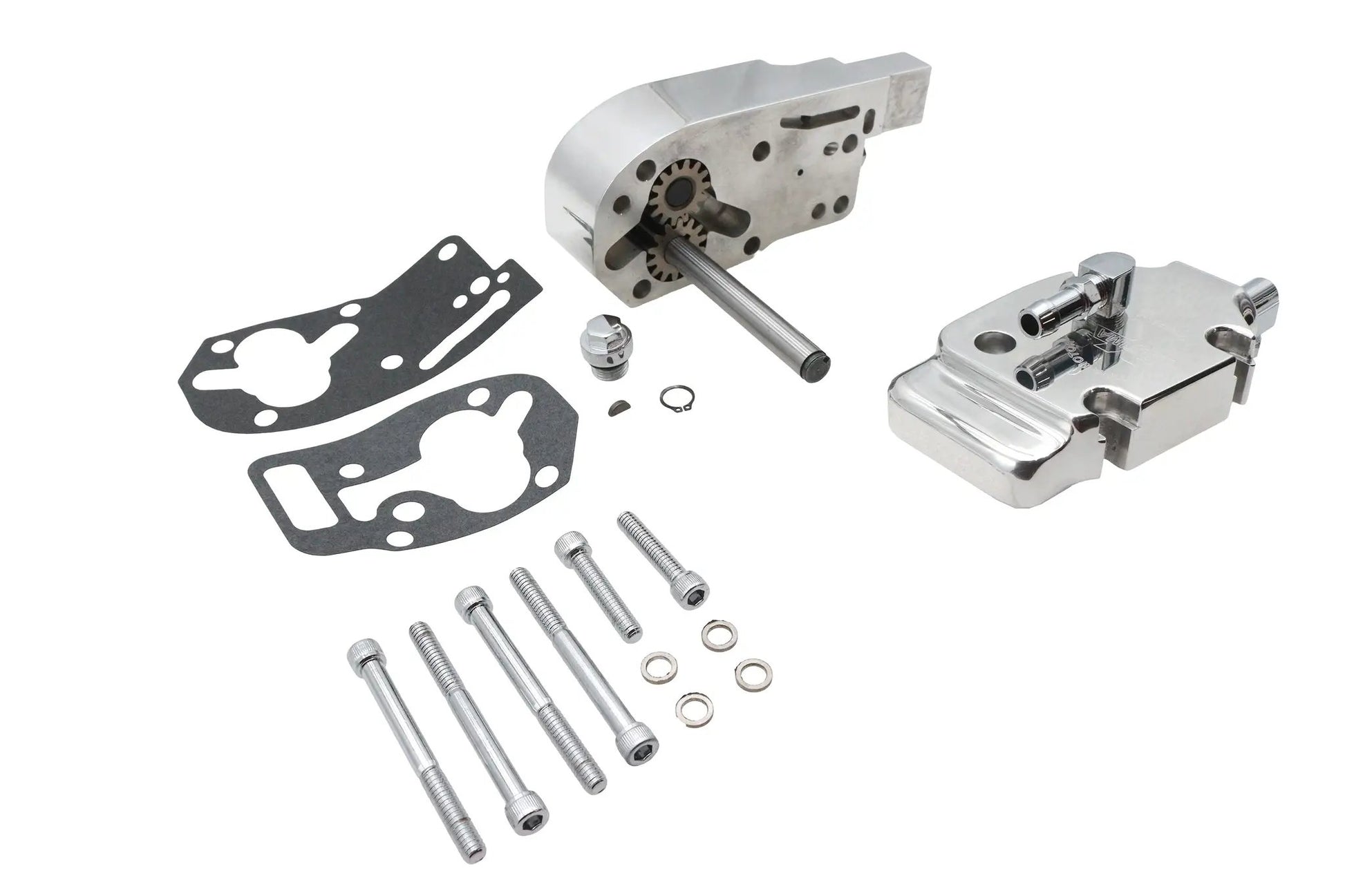 Ultima Oil Pump Assembly Polished for Harley Davidson - Part #98-516 by Ultima