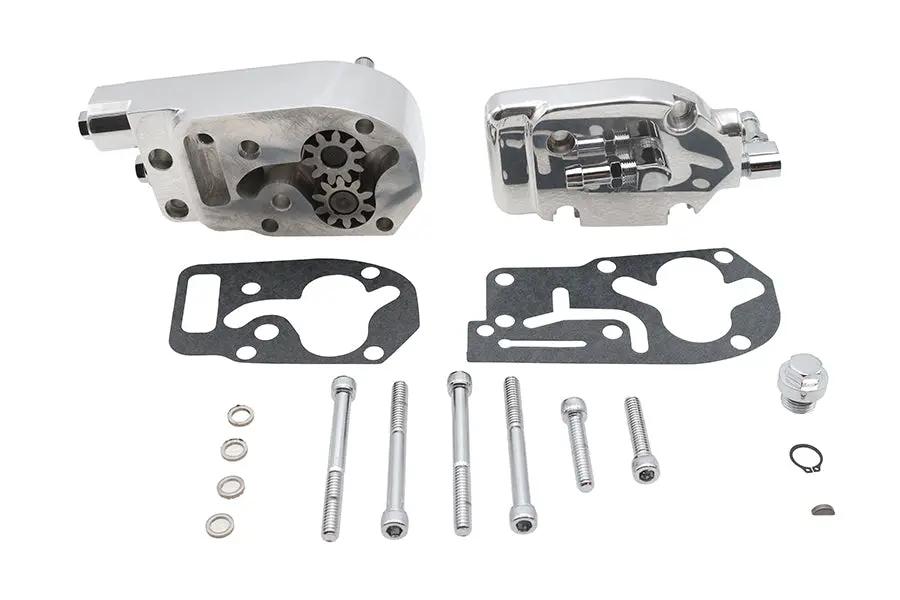 Ultima Oil Pump Assembly Polished – Part Number 98-517 for Harley Davidson Bikes by Ultima