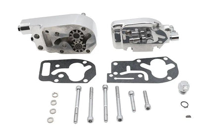 Ultima Oil Pump Assembly Polished – Part Number 98-517 for Harley Davidson Bikes by Ultima