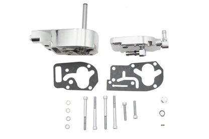 Ultima Oil Pump Assembly Polished – Part Number 98-517 for Harley Davidson Bikes by Ultima