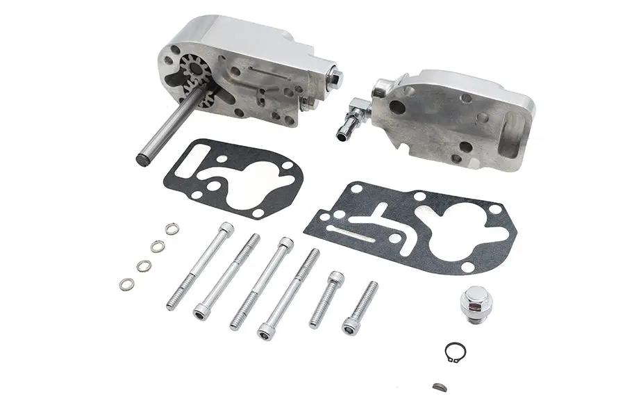 Ultima Oil Pump Assembly Polished – Part Number 98-517 for Harley Davidson Bikes by Ultima