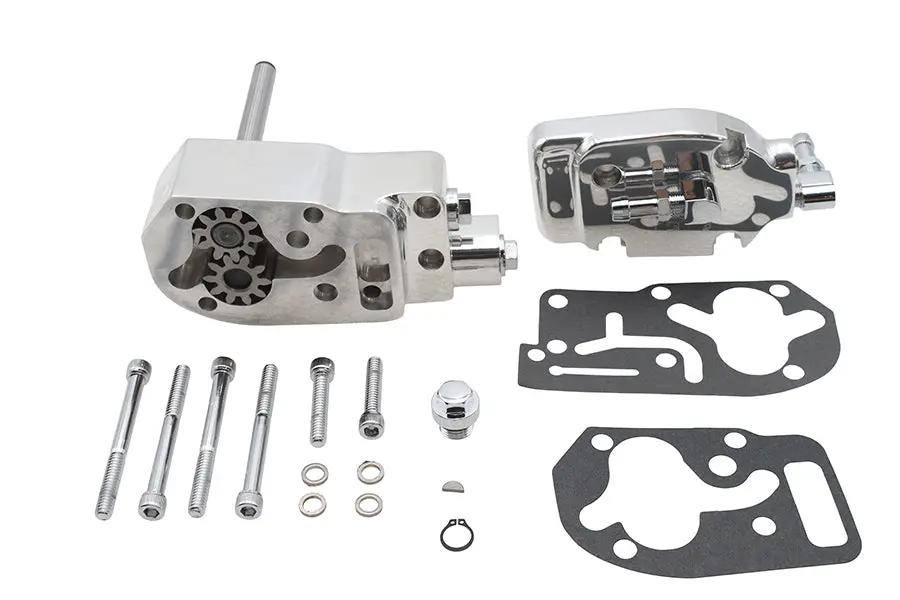 Ultima Oil Pump Assembly Polished for Harley Davidson FXST, FLT, FLST, FXR Models (Part #98-518) by Ultima